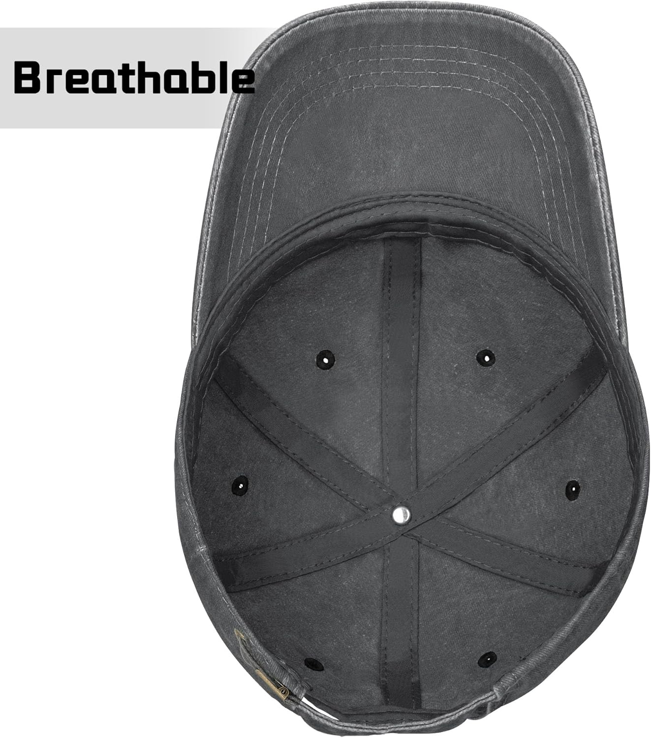 Unisex Vintage Washed Distressed Embroidered Baseball Cap Adjustable Low Profile Dad Hat for Men Women - American Flag image number 3