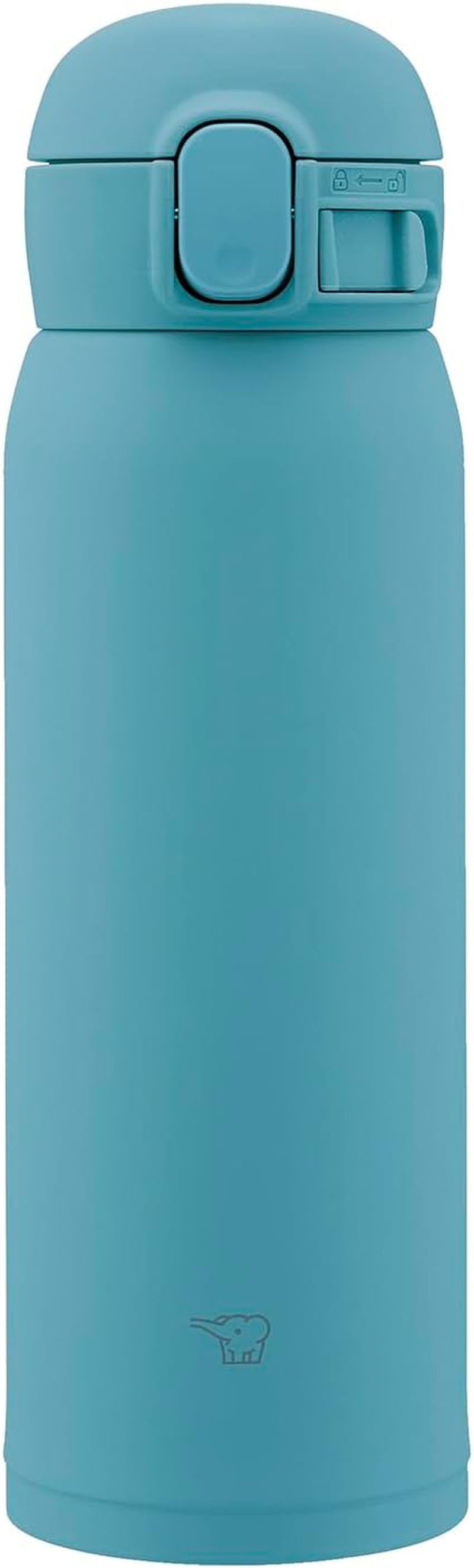 Zojirushi SM-WS36-GM Stainless Steel Mug, 12-Ounce, Aqua Green