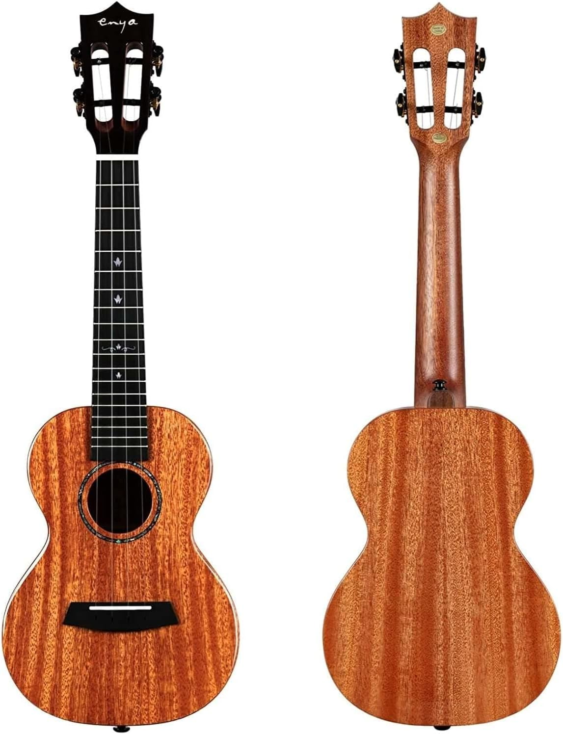 Enya MAD Solid Mahogany Ukulele - Tenor image number 6