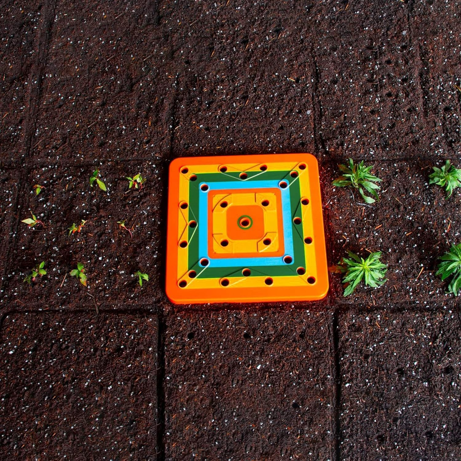 Square Foot Gardening Template | Portable ABS Square Template for Seeds Planting | Seed Sowing Tool Kit for Planting Vegetables and Fruits Gardening Supplies image number 3