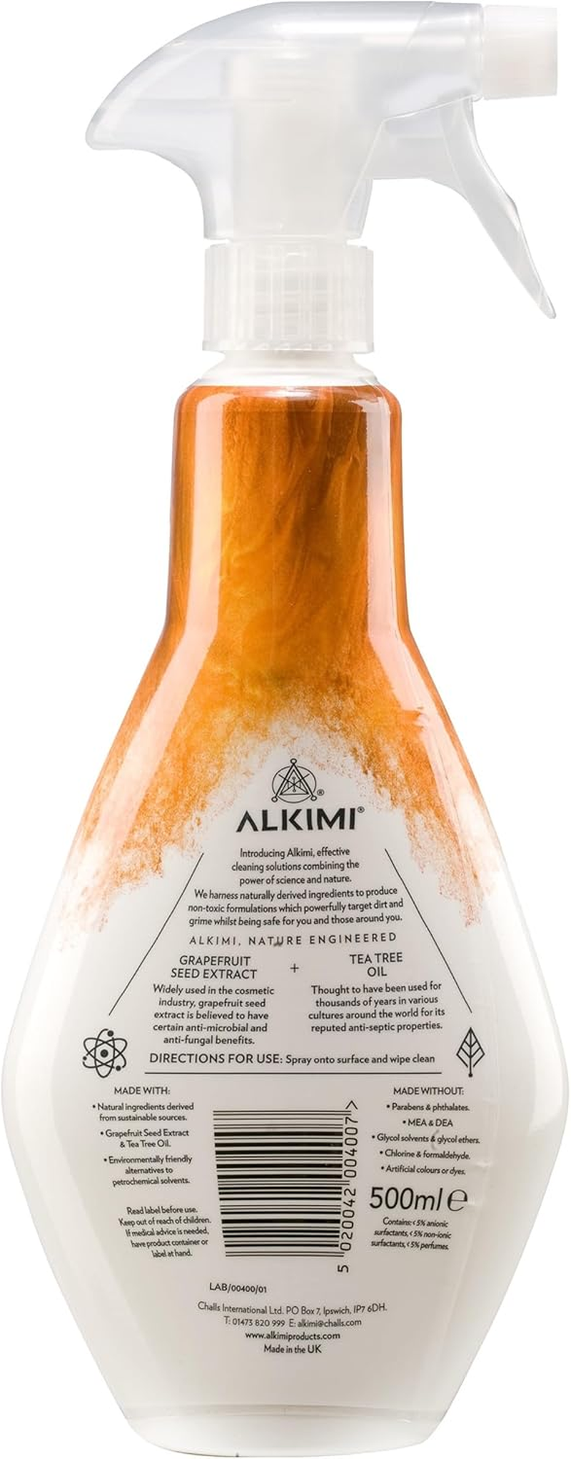 ALKIMI 500 Ml Kitchen Cleaner with Grapefruit Seed Extract and Tea Tree Oil (Pack of 2) image number 2
