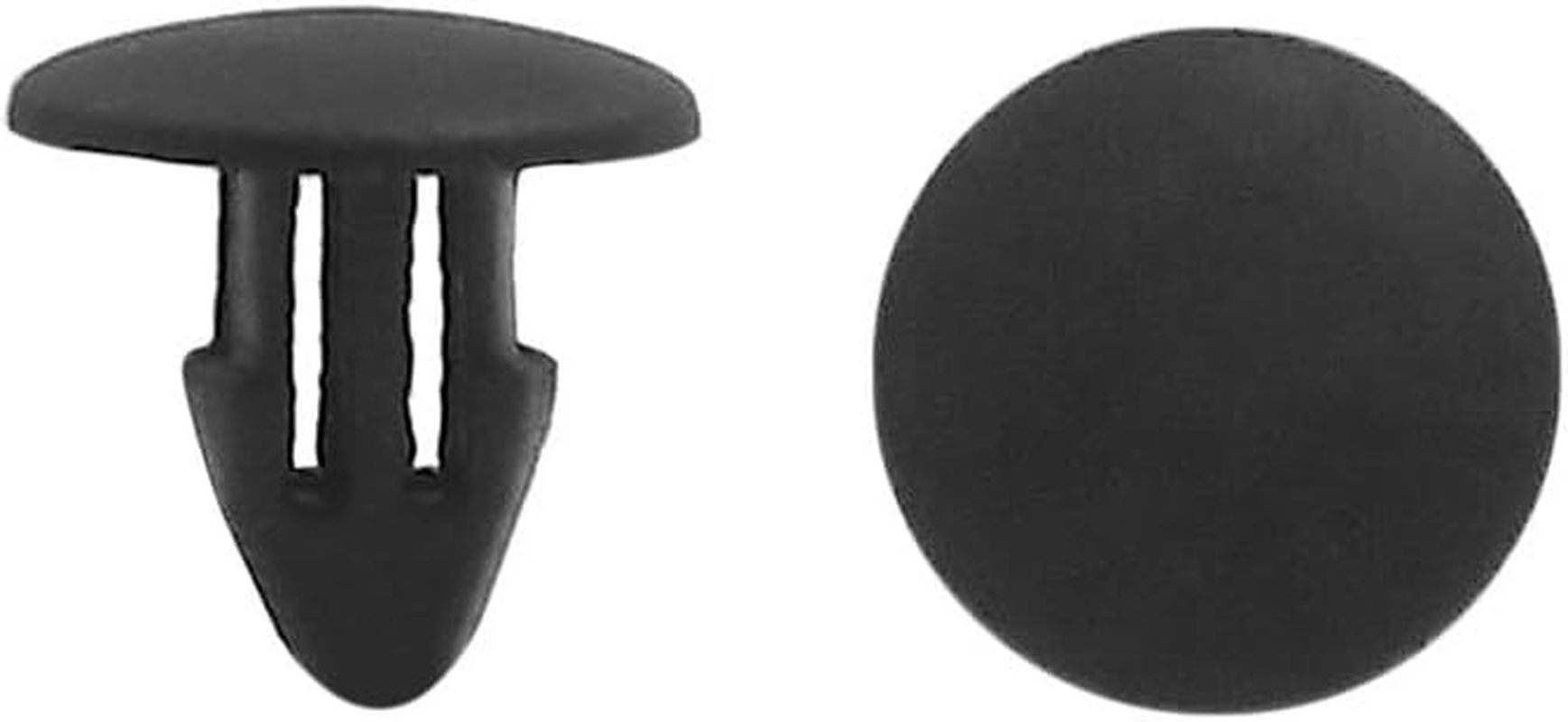 Uxcell 20Pcs 5Mm Hole Door Trim Fender Clips Push in Plastic Rivets Fasteners for Car