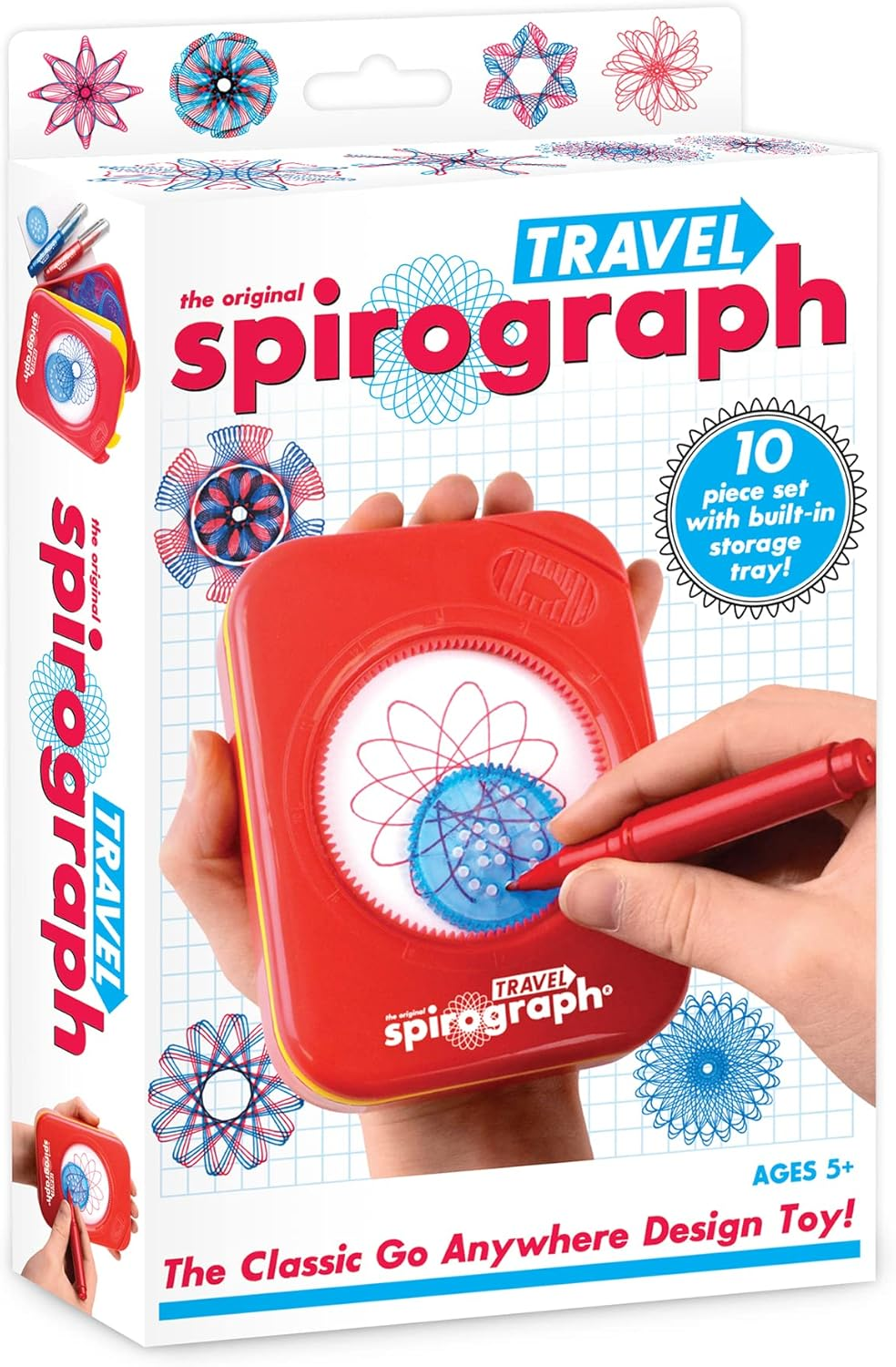 Spirograph Travel, Multicolor, One Size (SP102) image number 3