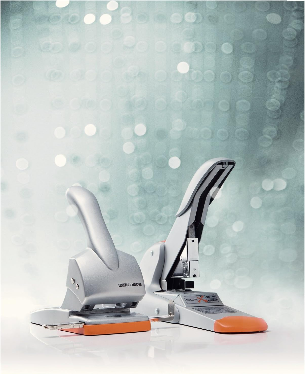 Rapid Punch 2H 65 Sheet Hdc65 Silver/Orange image number 2