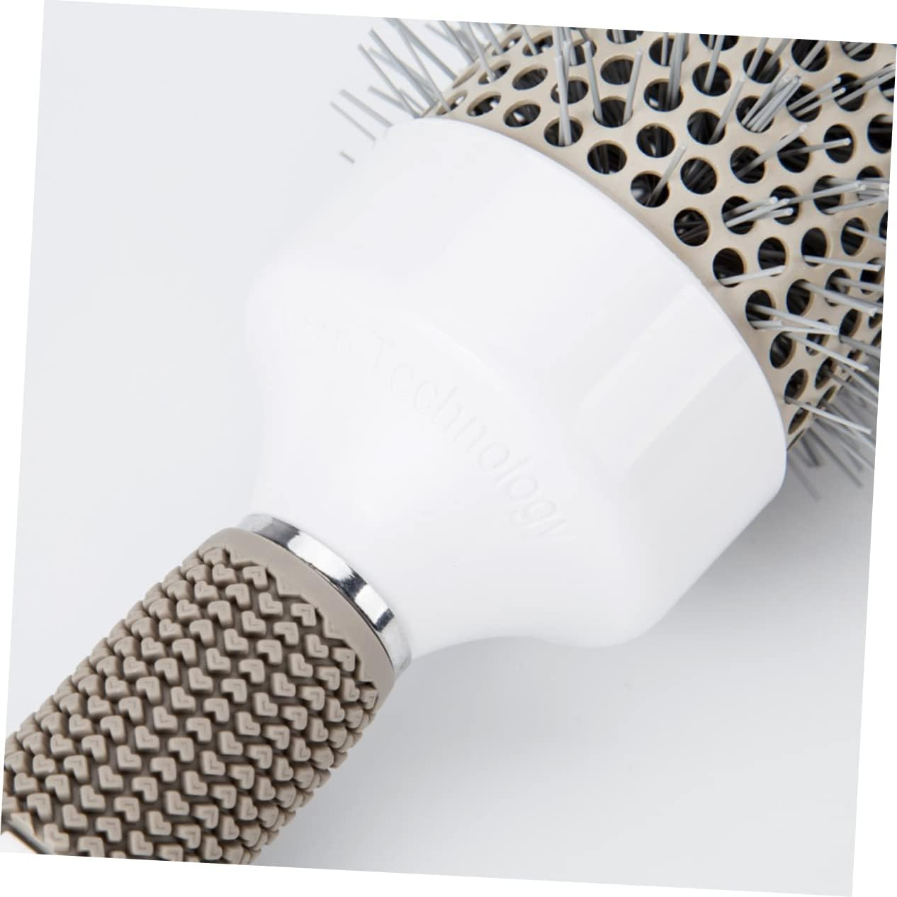 LALAFINA Curly Hair Roller Comb Hair Curling Comb Salon Supplies Grey for Women image number 2