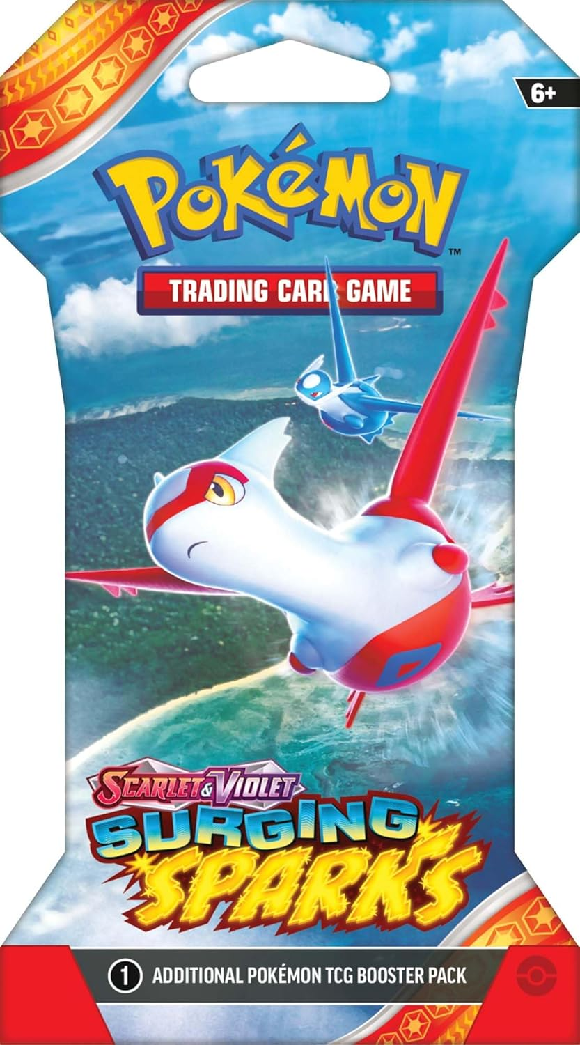 Pok&eacute;mon TCG Scarlet and Violet 8 Surging Sparks Blisters image number 3