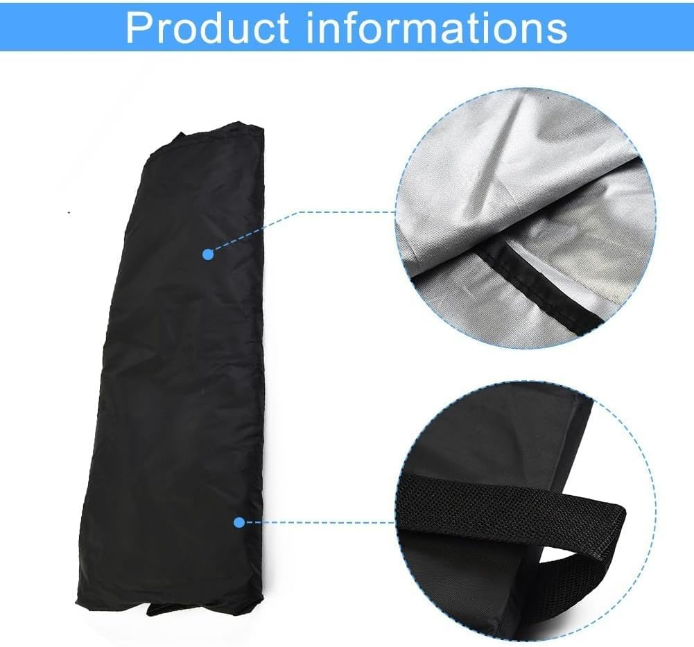 Bird Cage Cover Large Sun Protection Breathable Washable 210D Oxford Fabric (M)