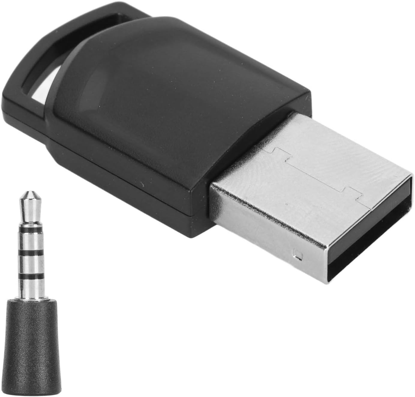 Bluetooth 5.0 USB Audio Transmitter for PS4, for PS5, for Switch, Audio Adapter BT Sound Transmitter, Audio Dongle with Mic, Plug and Play image number 1