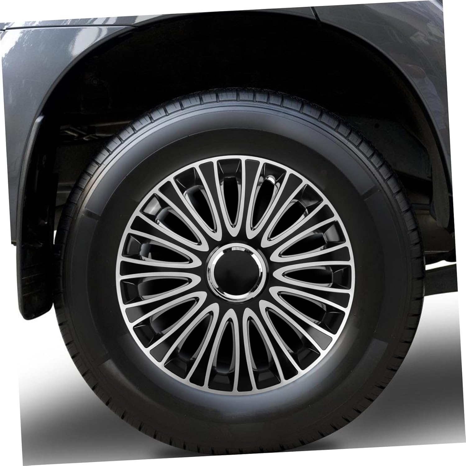 Beatifufu Automotive Wheel Cover Easy Installation Material Elegant Design Compatible Car Wheels image number 3