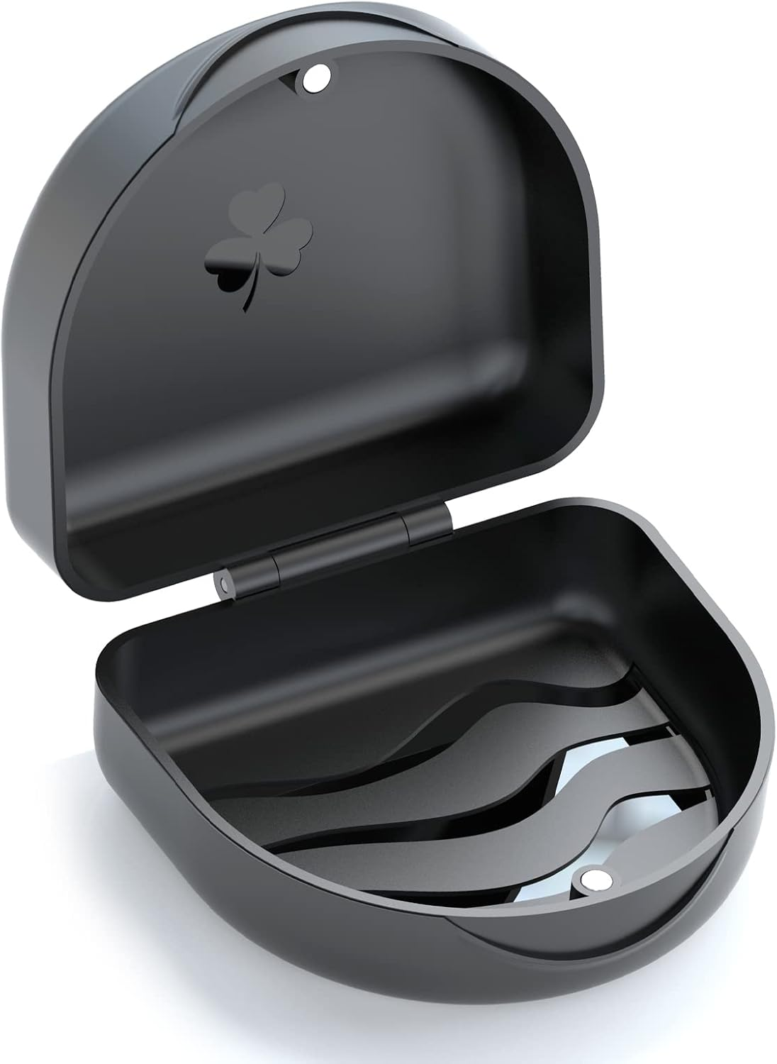 Orthodontic Mouthguard Case Dental Retainer Case-Pink