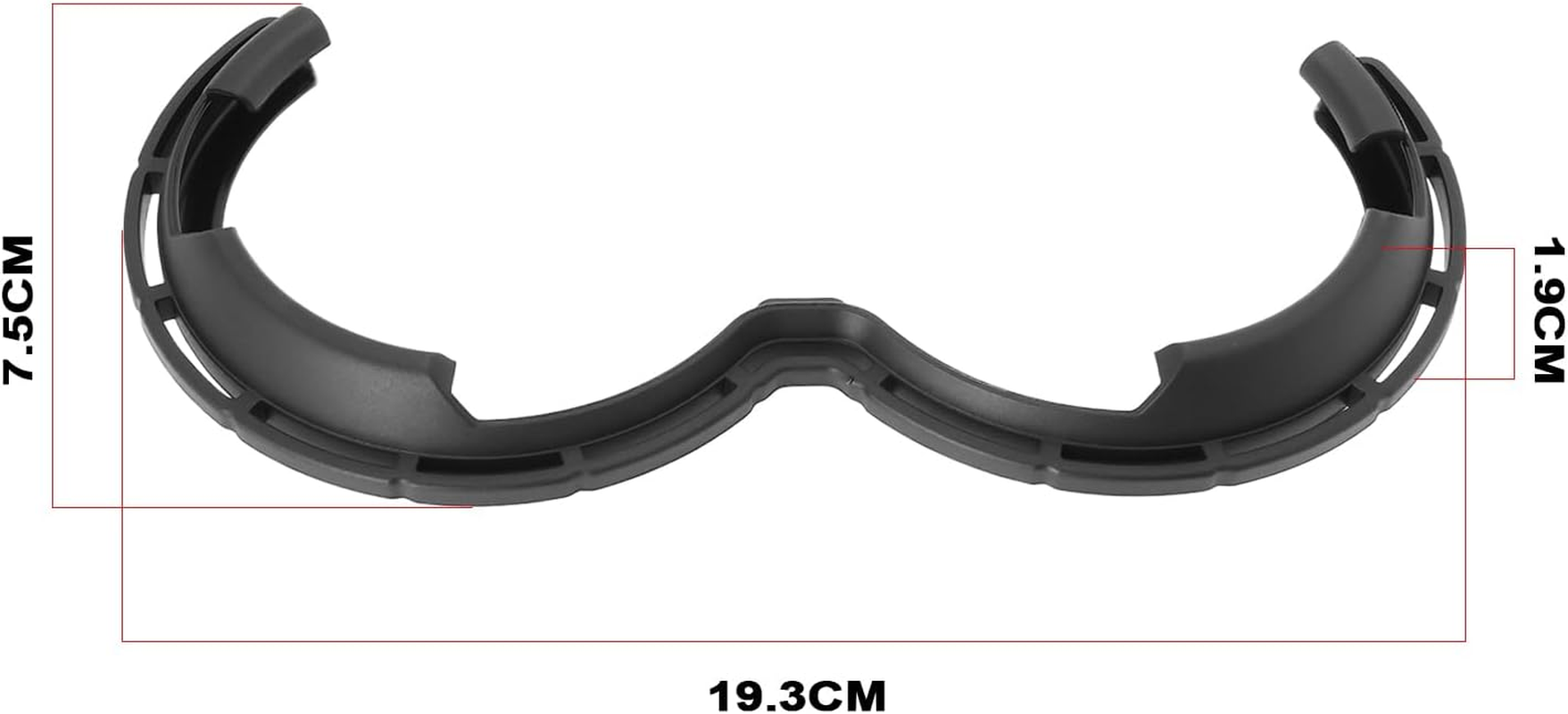 YINETTECH 1 Set Drone Propeller Guard Protector Accessories Drone Gimbal Protective Anti-Collision Ring Cover Compatible with DJI Avata 2 Black image number 5