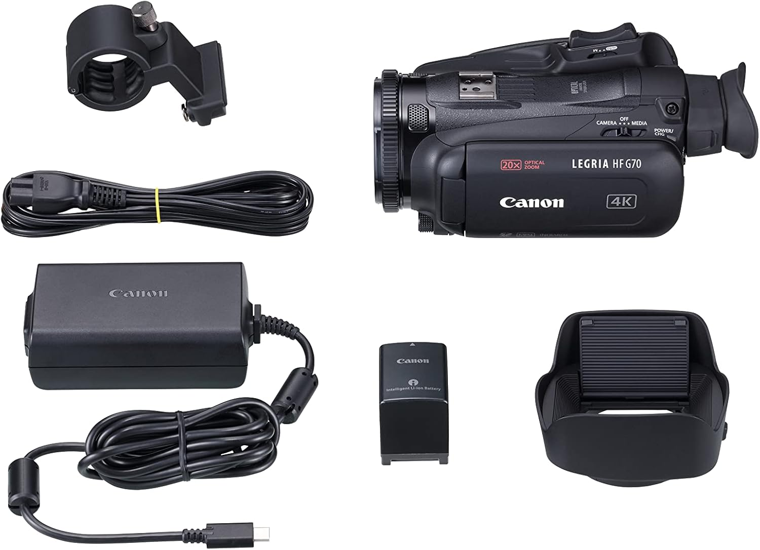 Canon HFG70 CMOS 4K Camcorder - AU Version image number 2