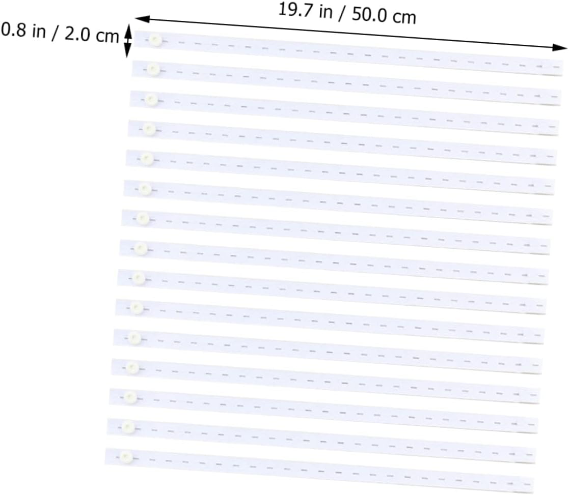 15Pcs Diaper Fastener Elastic Diaper Buckles for Newborn Nappy Belt Fixed Buckle image number 1