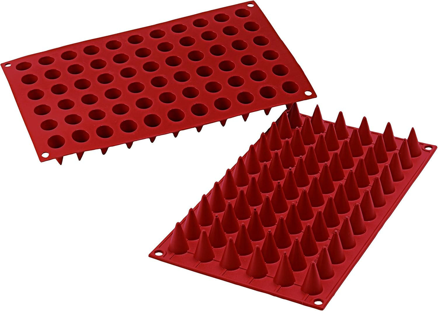 Silikomart Silicone Classic Collection Mold Shapes, Mini Cones image number 1