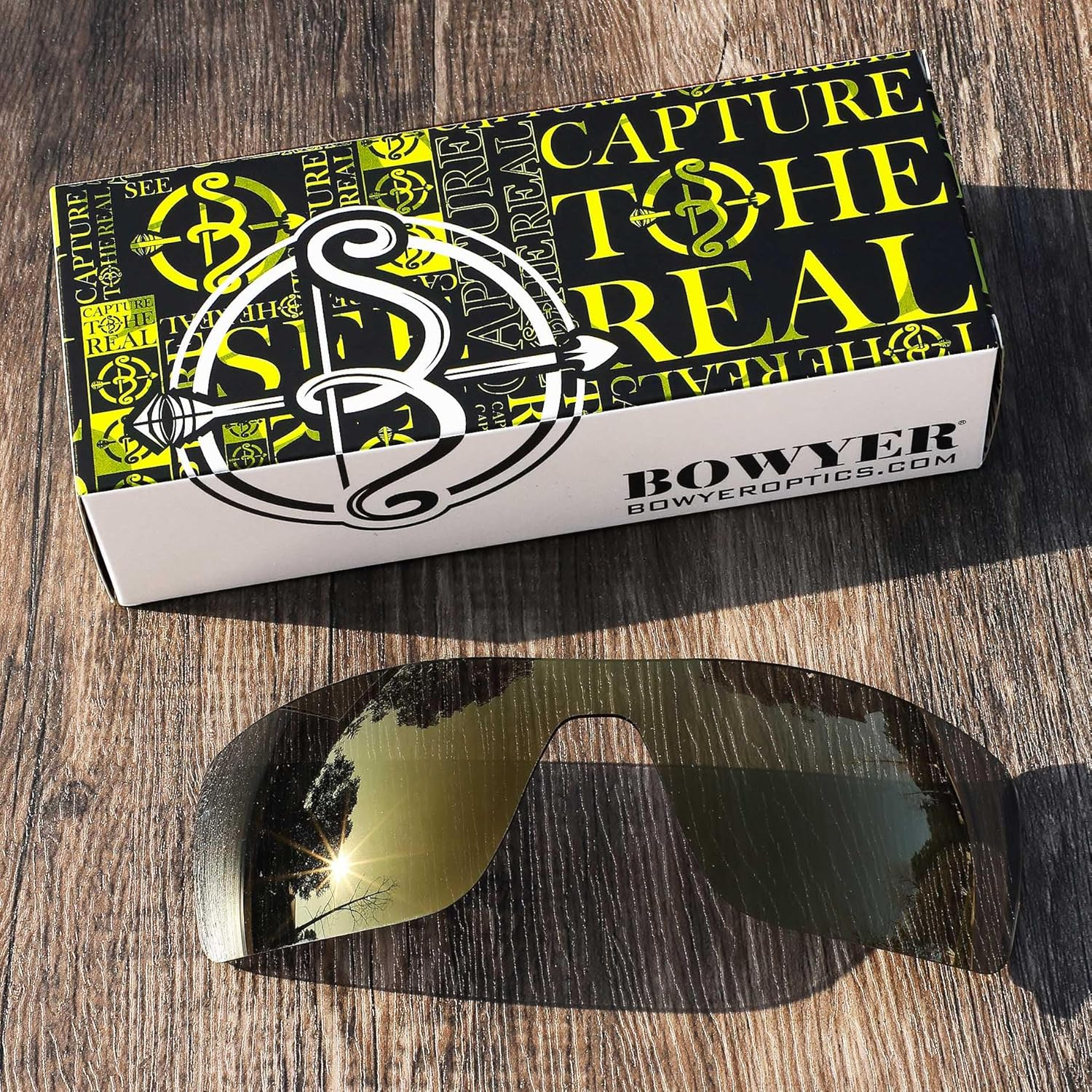 Bowyer POLARIZED Replacement Lenses for Oakley Radar Series Sunglasses image number 2