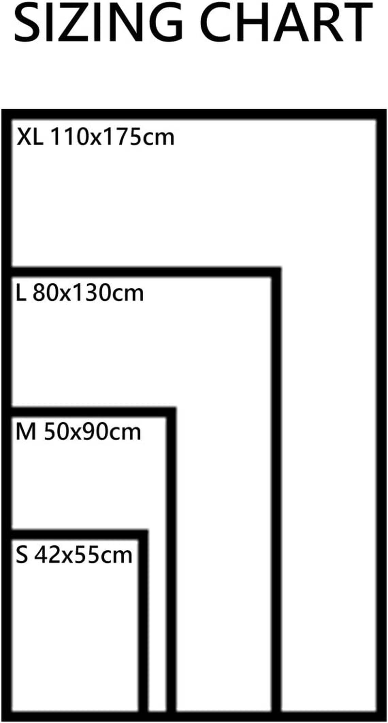 Meteor Quick Dry Gym Towel: Sports Towel, Super Absorbent Microfibre, Lightweight for Sports, Beach, Travel - 4 Sizes S to XL, Odour-Free with Carry Bag image number 6