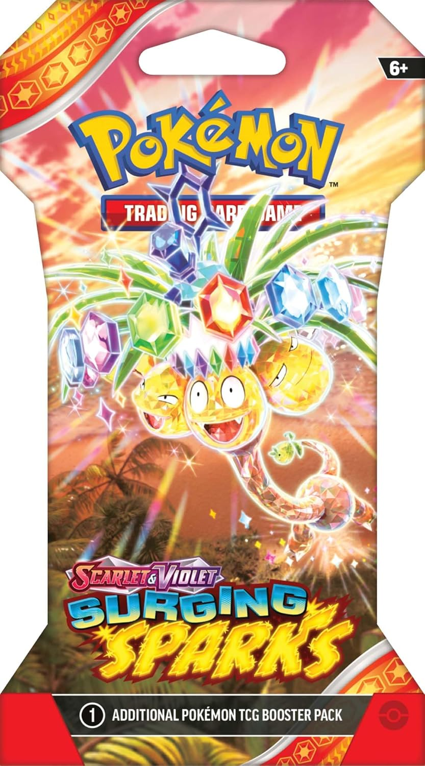 Pok&eacute;mon TCG Scarlet and Violet 8 Surging Sparks Blisters image number 4