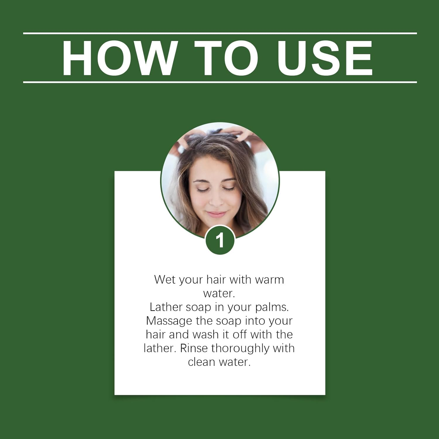 Cypress Leaf Triangle Soaps Green Plant-Based Solid Shampoo Bar Arborvitae Leaf Shampoo Bar Strengthen Hair Solid Hairs Soap Nourishes Hair Roots Travel-Friendly Solids Cypress Hairs Soap (2Pcs) image number 4