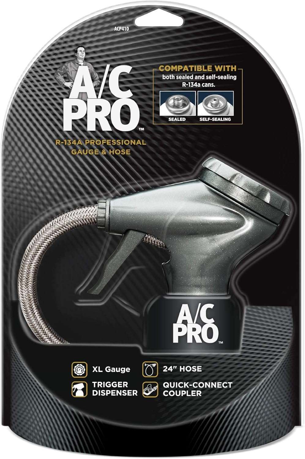 A/C Pro ACP410-4-4PK Hose Dispenser, 4 Pack image number 1