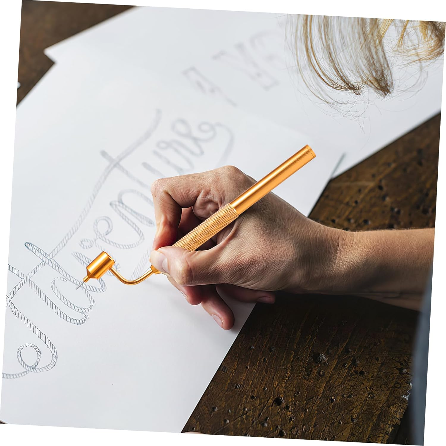 ERINGOGO 1Set Fine Line Fluid Pen for Car Scratch Repair Precision Paint Applicator Easy Use Touch-Up Tool for Scuff Fixing and Paint Restoration image number 2