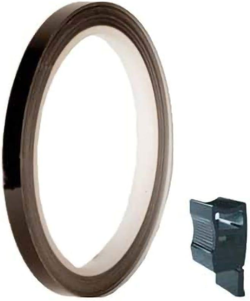 Puig 4542N Black Rim Strip (6 Meters/Applicator)