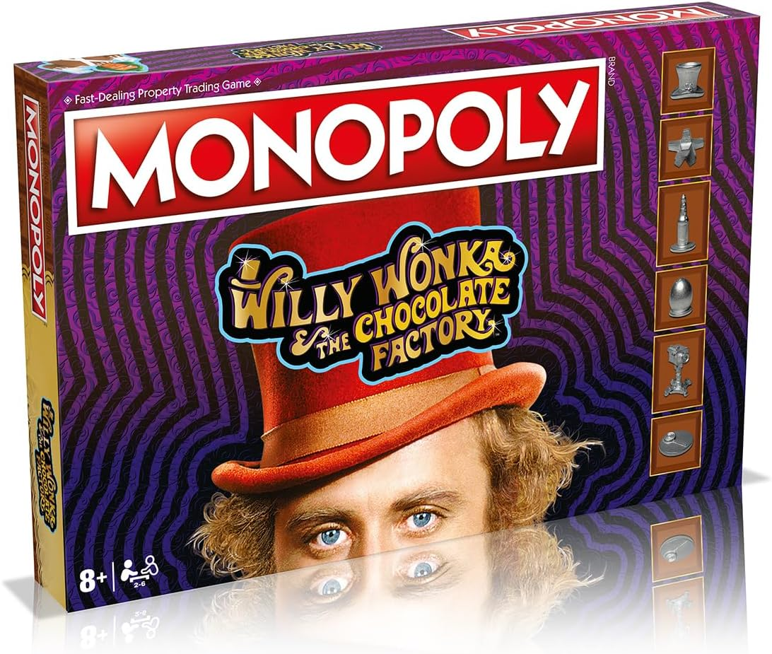 Monopoly Willy Wonka and the Chocolate Factory Board Game image number 3