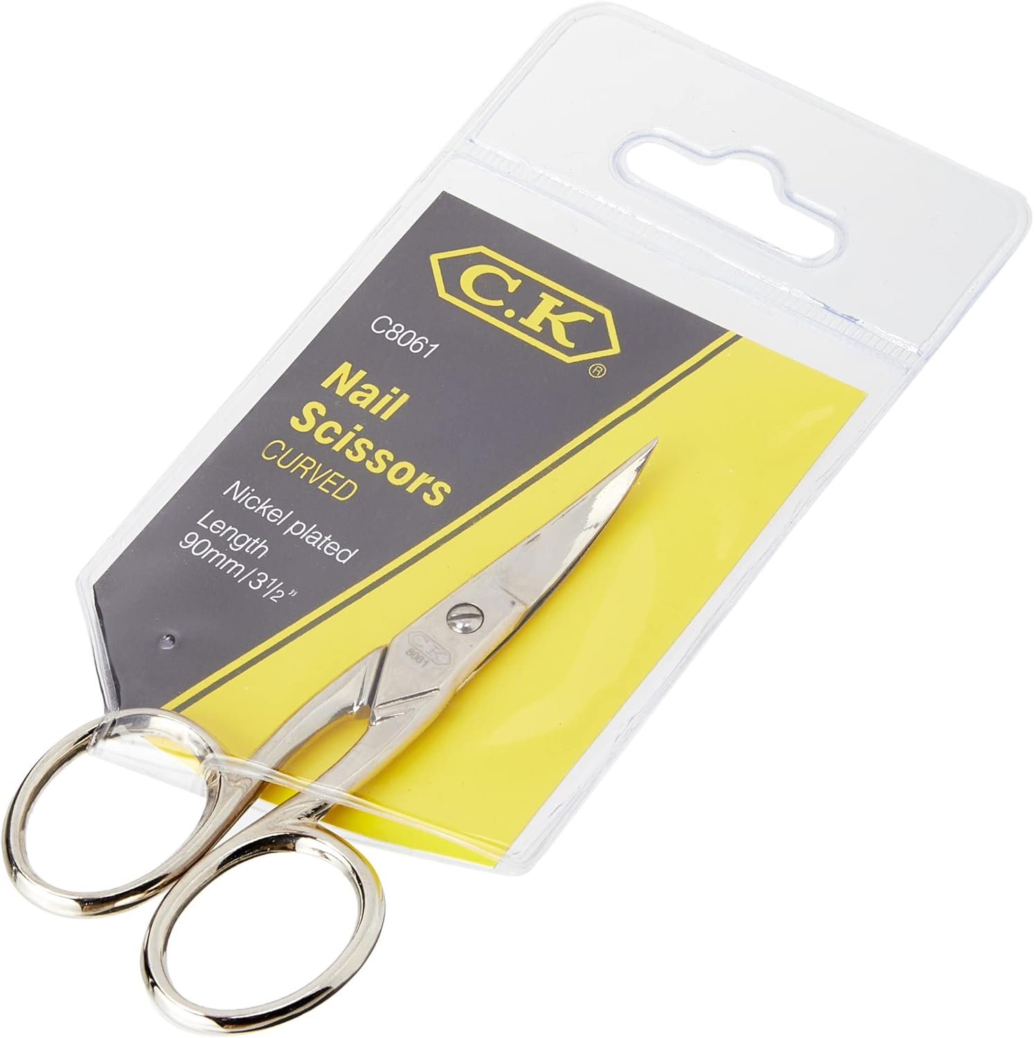 C.K Classic C8061 Curved Blades Nail Scissor image number 2