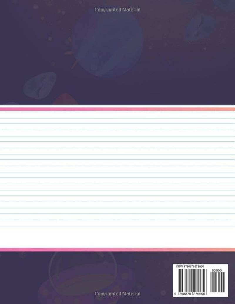 The Print Handwriting Workbook for Kids Ages 8-12: Funny Workbook to Improve Your Penmanship and Writing Skills ,Letters, Words,Jokes , Outer Space Facts and More.