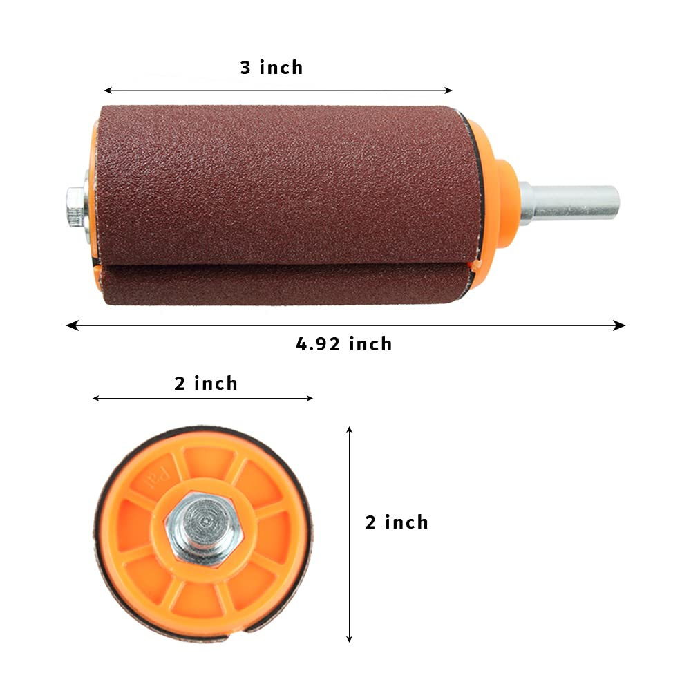 O'Skool 3 Inch Sanding Drum Kit for Drill or Drill Press image number 1