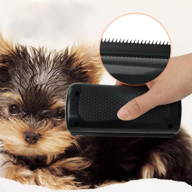 Groompro Deshedding Brush, Rhykin Brush for Pets, Shedding & Grooming Supplies, Pet Hair Removal Tool for Cats, Dogs, Rabbits, Horses image number 5