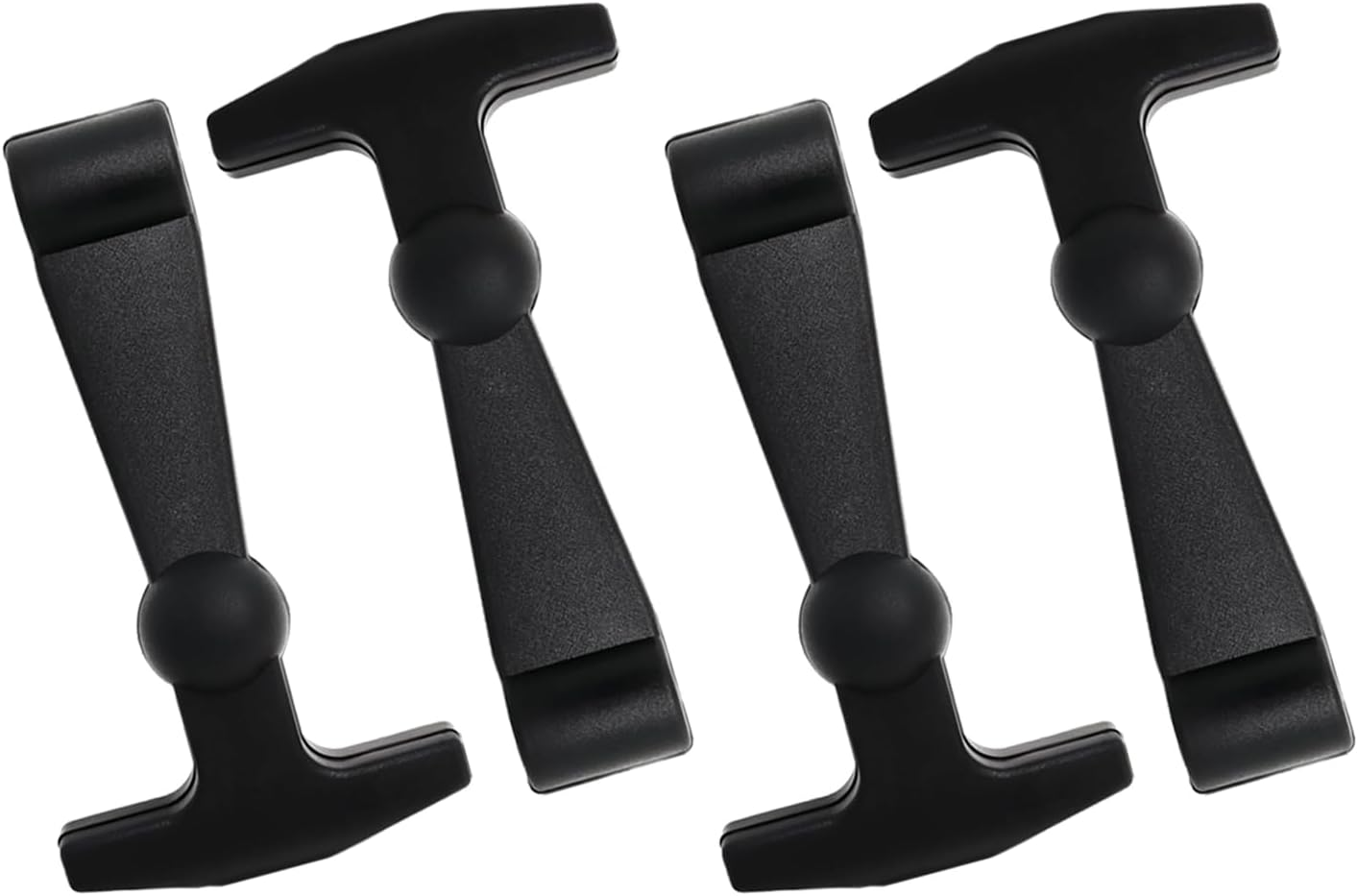 Yeti Cooler Latches 4 Piece Set Black Replacement Latch for Yeti & RTIC Models Durable T-Style Latch Accessories Made from High-Quality Rubber image number 4