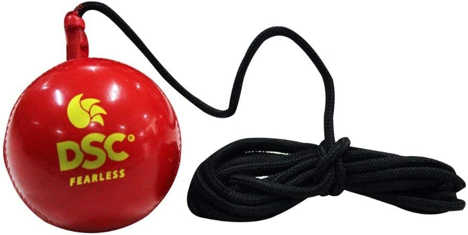 DSC Hanging Synthetic Cricket Ball (Red) image number 3
