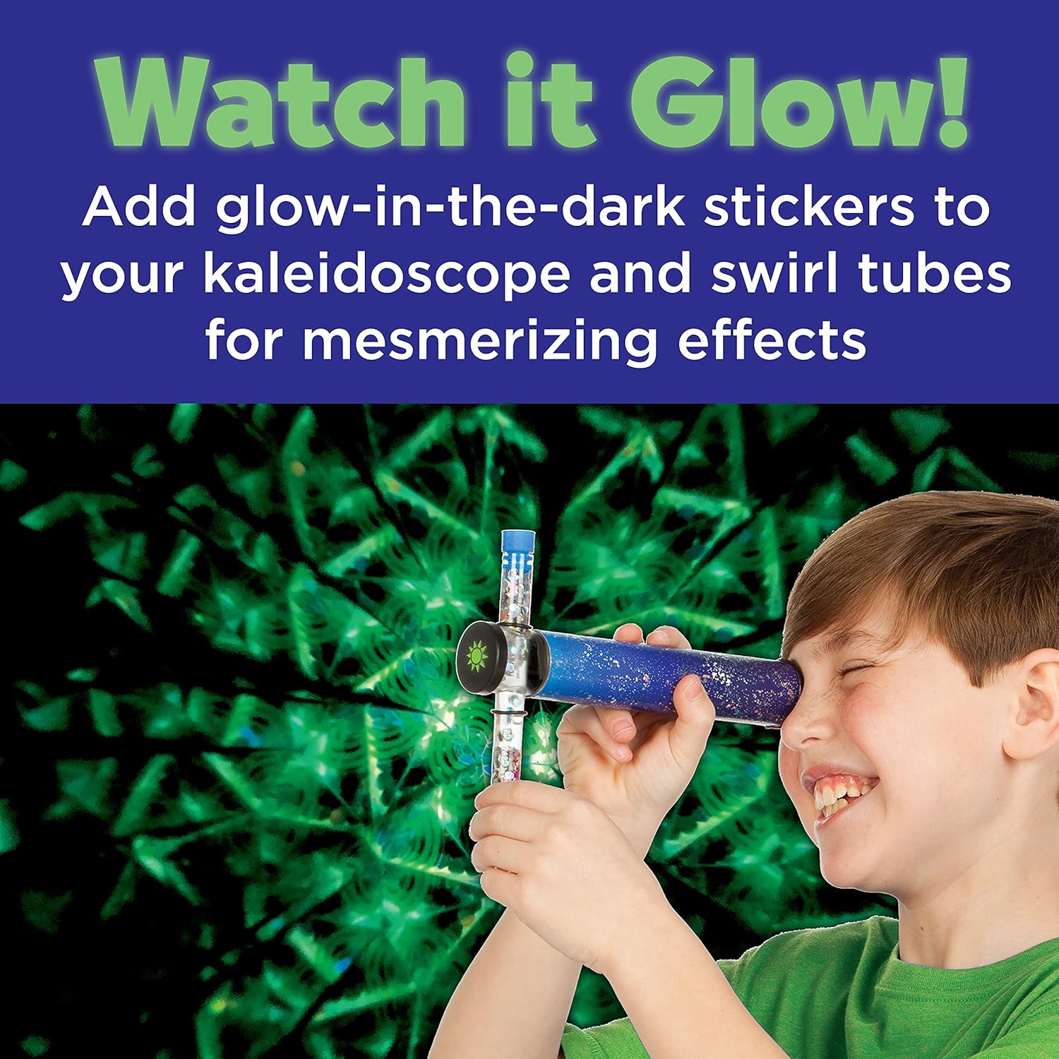 Creativity for Kids Magic Swirl Kaleidoscope Kit - Make Your Own Kaleidoscope for Kids, STEM Toys image number 6