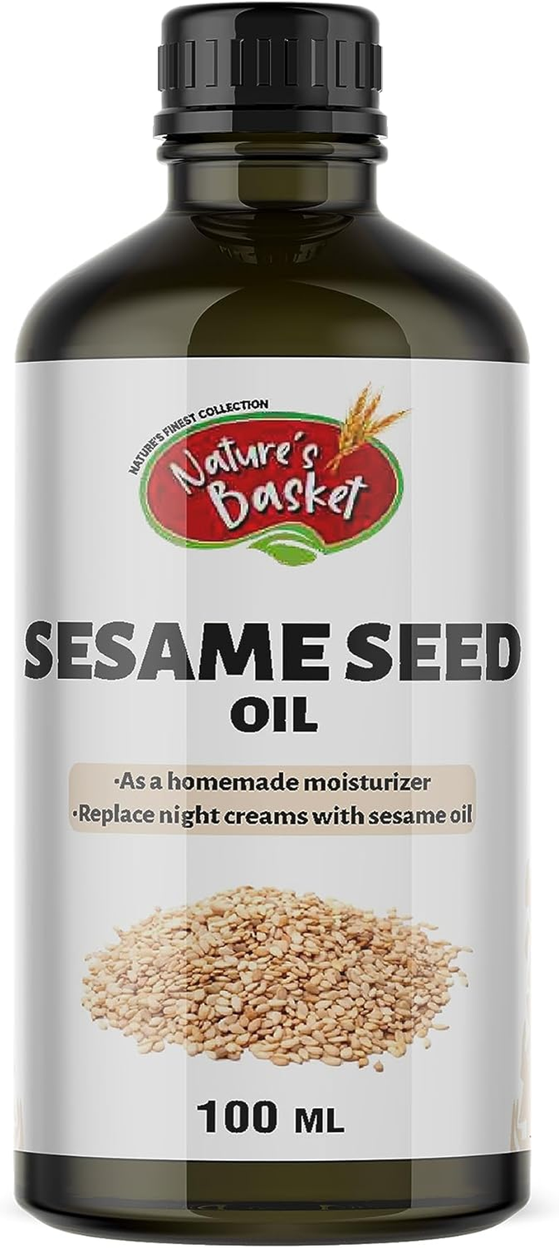 Nature'S Basket Cold Pressed Sesame Oil Ancient, Nutritive & Versatile Wellness Oil (100Ml) image number 3