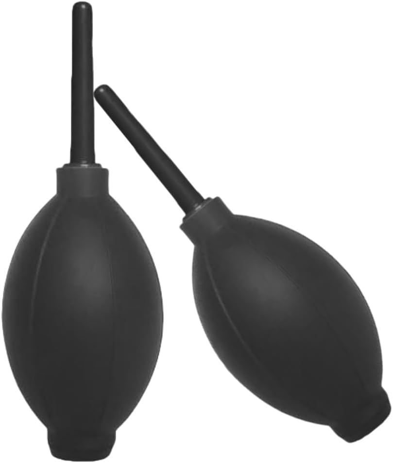 2Pcs Soft Tip Silicone Air Blaster Pump,Soft Nozzle Silicone Rubber Dust Blower Pump Dust Cleaner,Lens and Camera Cleaning Dust Blower image number 2