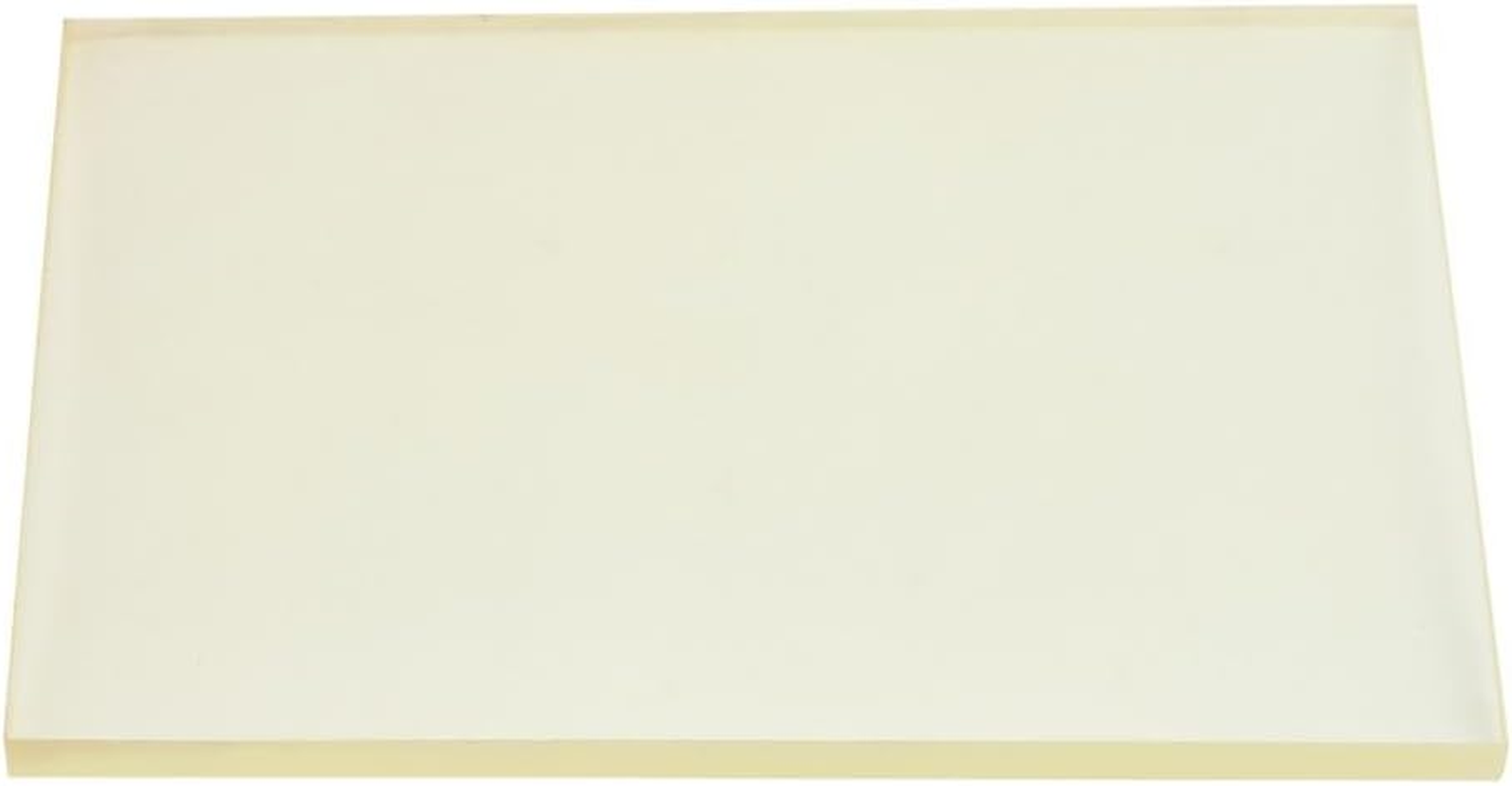 Polyurethane 20X15X0.8Cm Punch Stamping Board, Rubber Mute Board Leather Cutting Board, for Hole Punches Cutting Leather