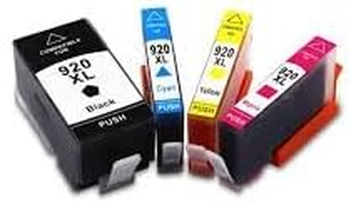 Compatible TAVICE Compatible 5 X 920XL 920 XL Ink Cartridge Compatible for HP Officejet 6500 7000 6500A 7500A