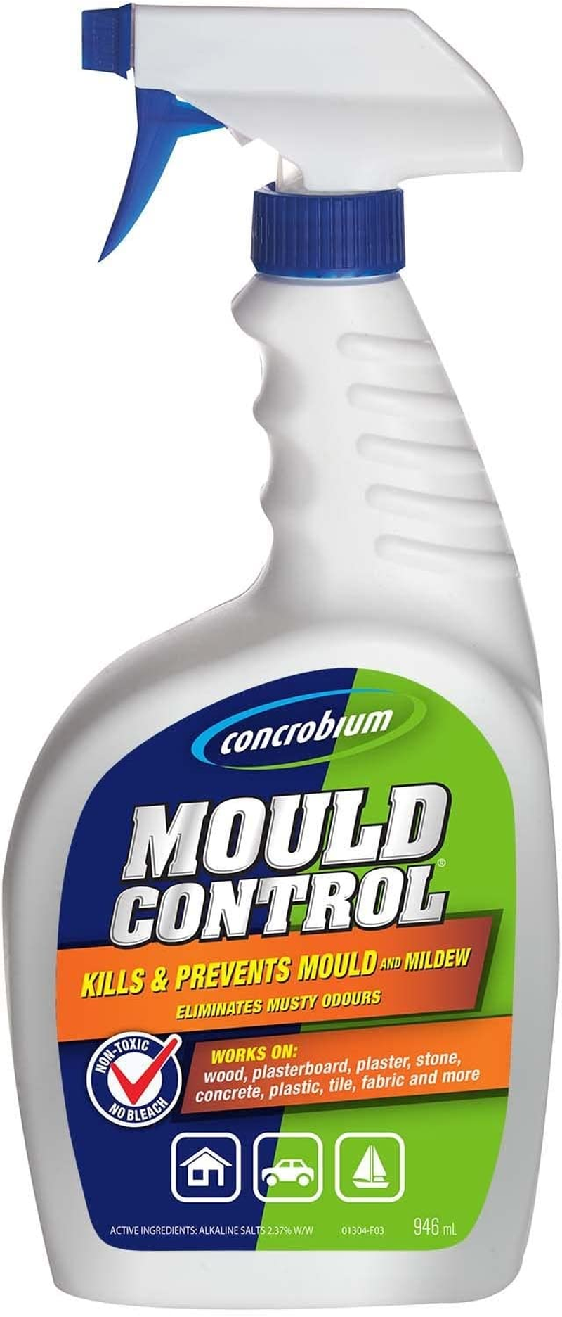 Concrobium Mould Control Spray 946Ml &ndash; Non-Toxic & Bleach-Free, for Homes, Vehicles & Marine, Effective Mould Elimination, Safe on Multiple Surfaces, Prevents Future Growth image number 5