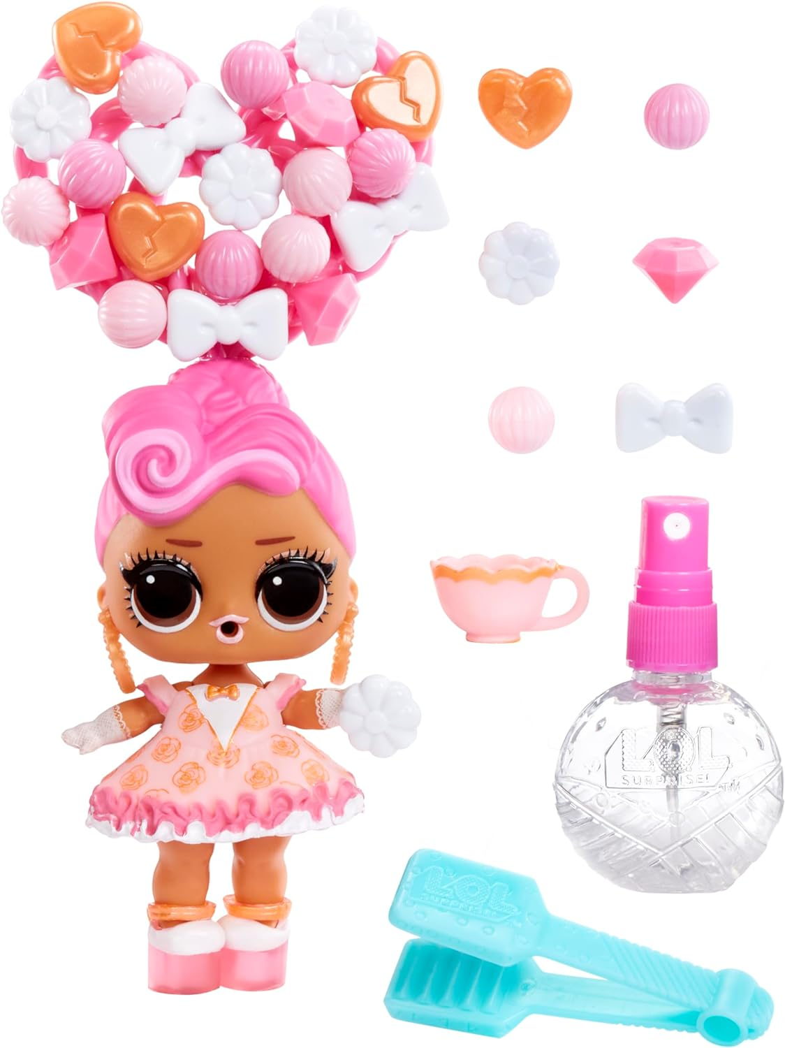 L.O.L. Surprise! Hair Beads Tots - Collectible Doll with 60+ Hair Beads - Hair Beads Doll with DIY Hairstyles - Suitable for Girls and Boys Ages 4+ image number 3