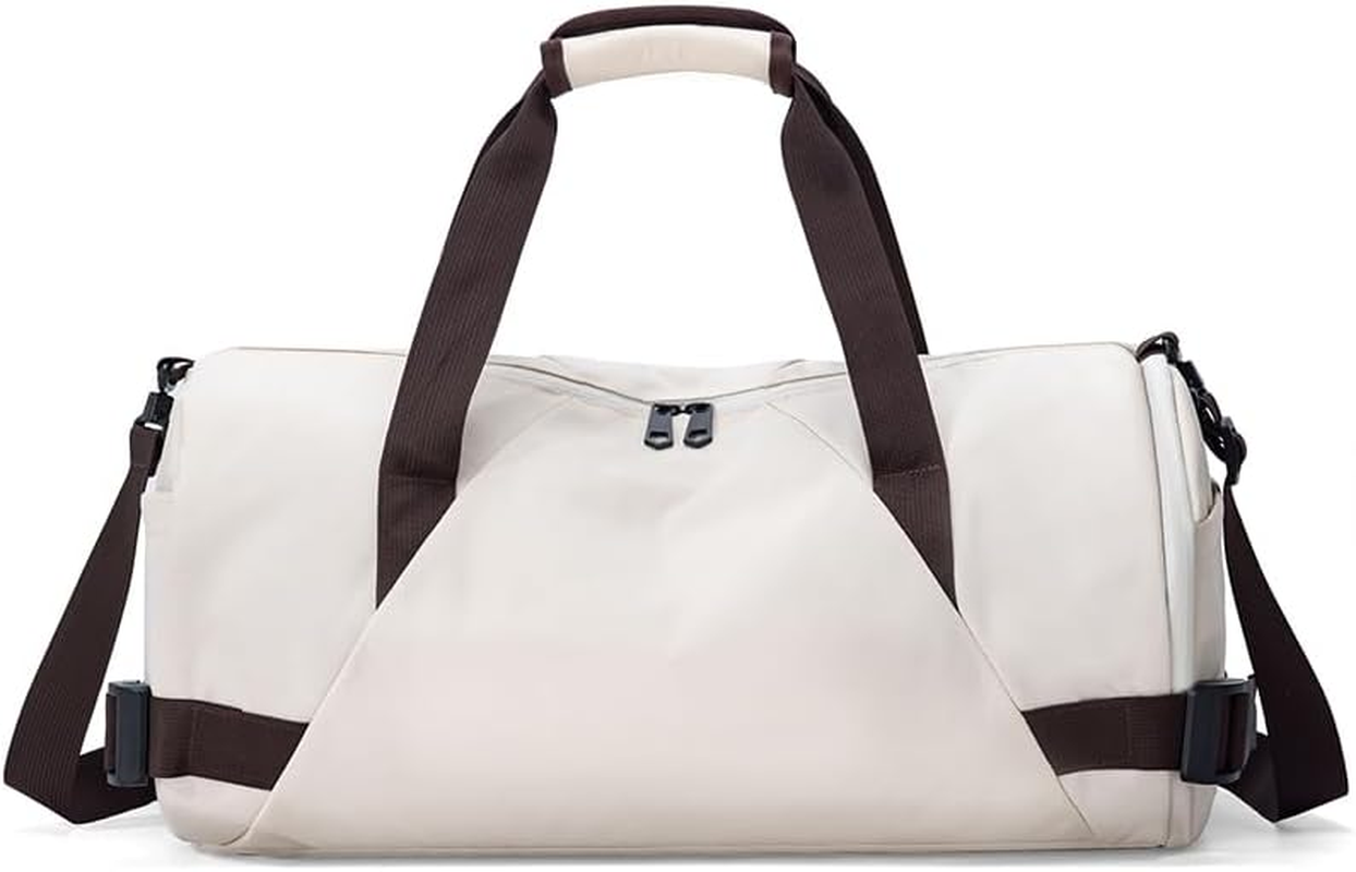 FALAZAR Duffle Bag for Men Women 35L Waterproof Travel Duffel Bag with Shoes Compartment Lightweight Sport Gym Bag with Wet Pocket Weekender Overnight Bags,Blue