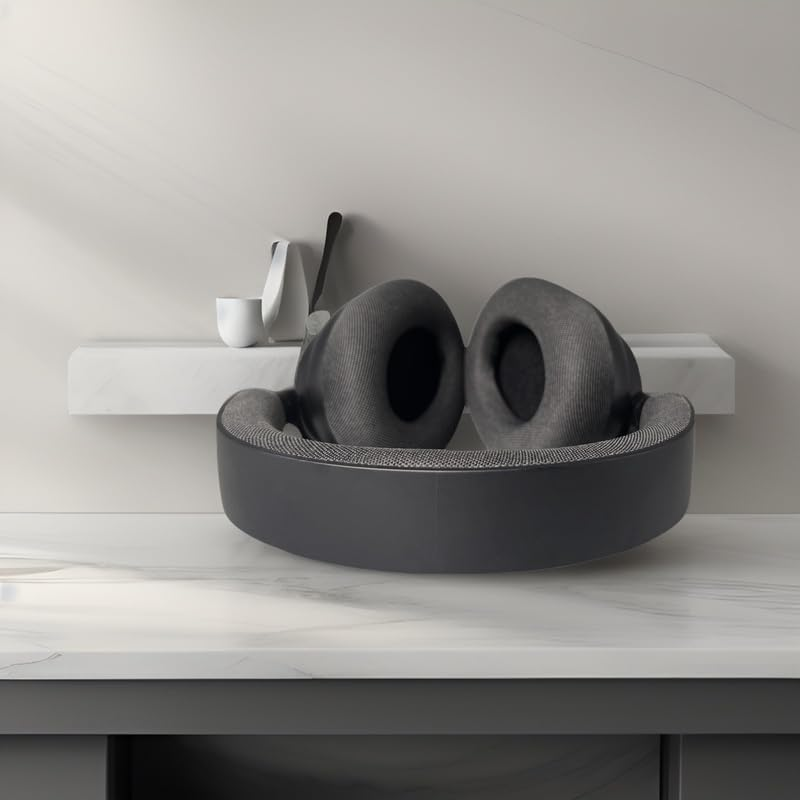 ND NEXT DESTINATION - 8902 Wireless Headphones with Bluetooth 5.3 with Powerful Bass and Stereo Sound, Adjustable Headband with Long Battery Life, Black - Silver image number 3