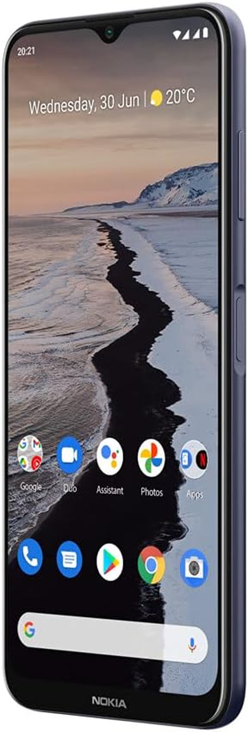 Nokia G10 Smartphone Scandinavian Design, Dual SIM, RAM 3GB, ROM 32GB, up to 3 Days Battery Life, Improved 6.5 Inch Display, Triple Camera with AI Modes, Android 11 - Night image number 2