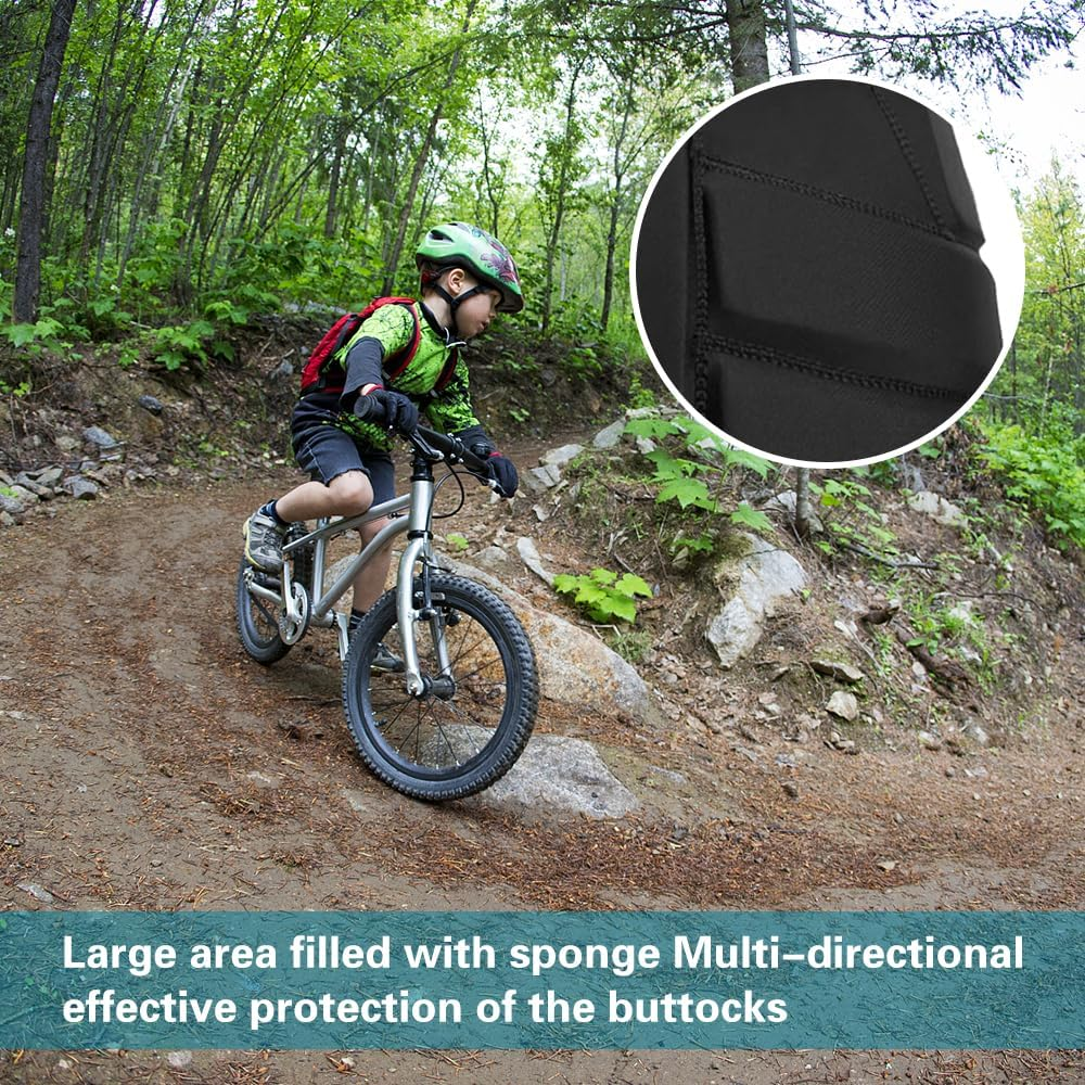 Skating Pads for Kids Ice Skating Accessories 3D Protection for Butt and Tailbone Kids HIPS Protective Pads XL image number 3