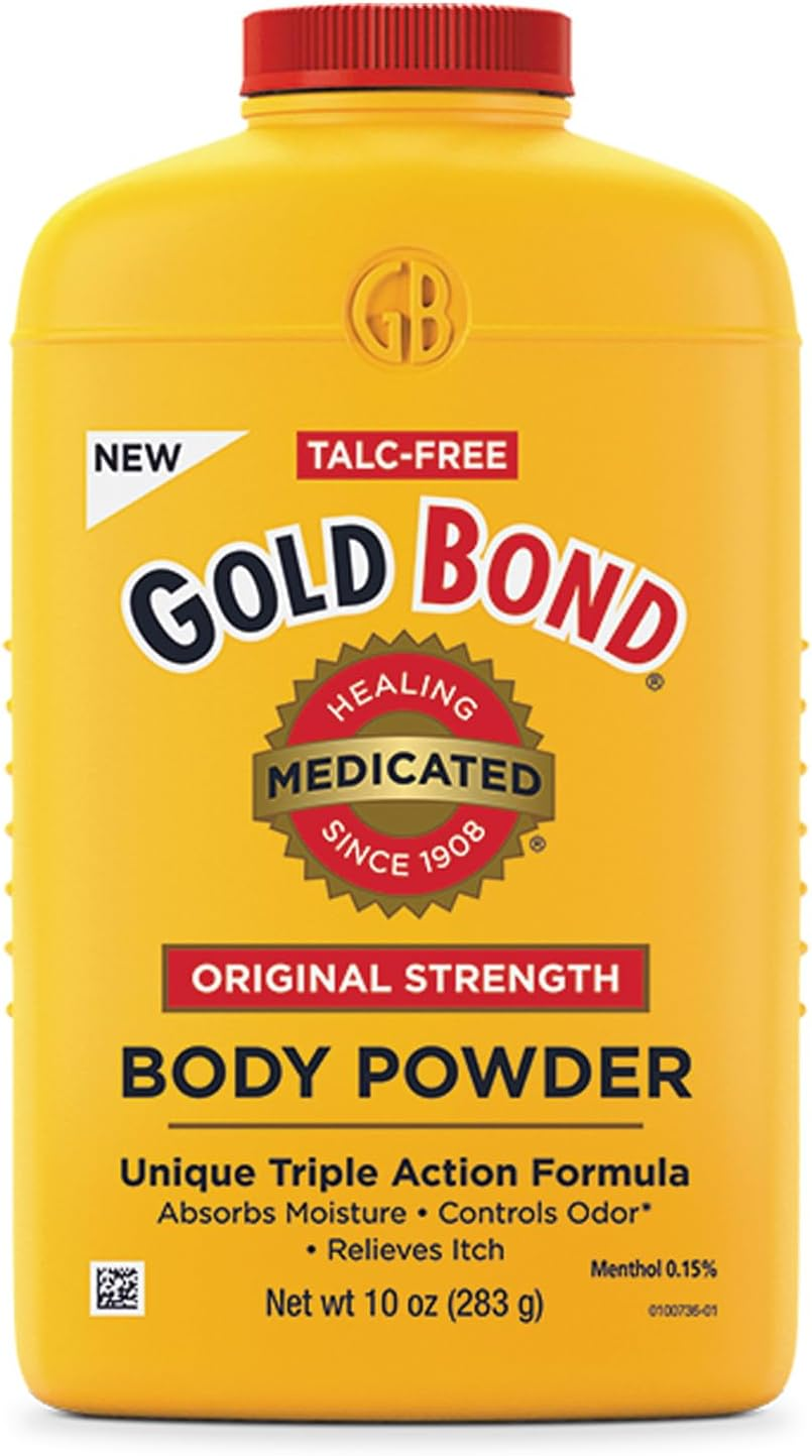Gold Bond, Medicated Talcfree Original Strength Body Powder, 4 Ounce