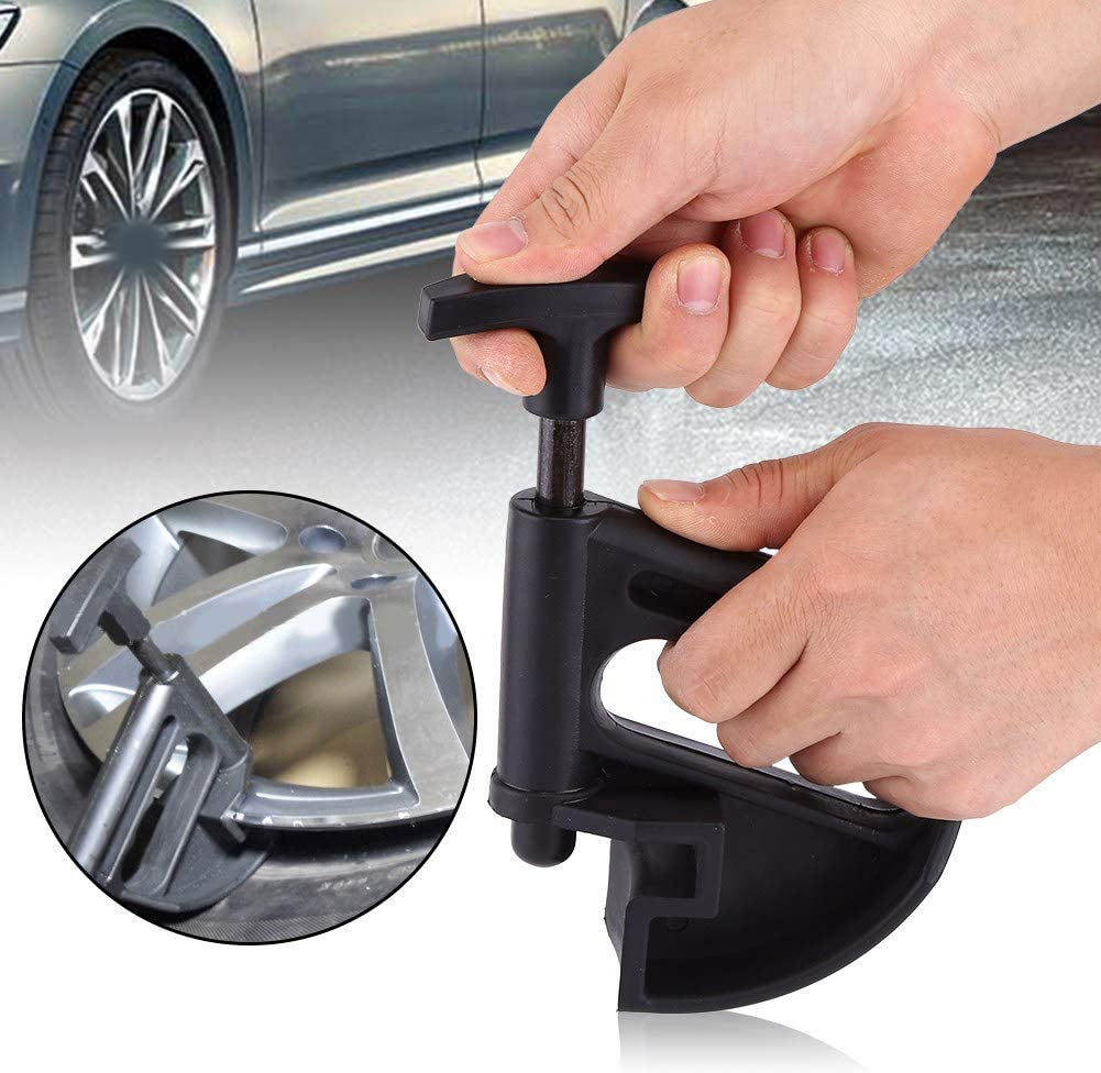 Tire Bead Clamp, Tire Tyre Changer Universal Edge Pry Wheel Changing Helper Drop Center Edge Tool Tire Change Assistance Pliers Bead Depressor image number 4