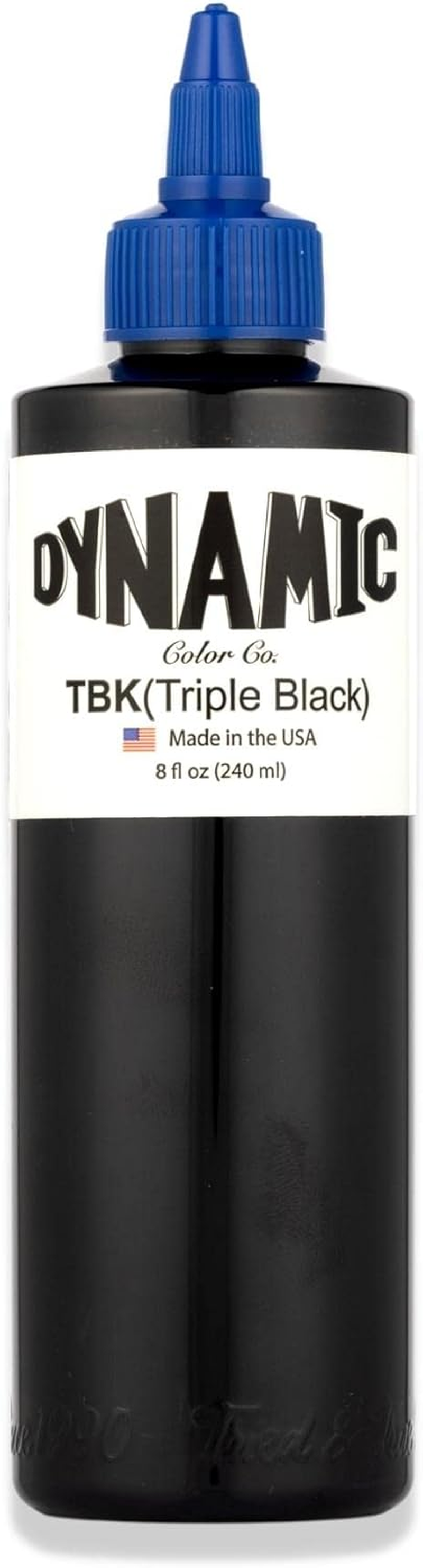 Dynamic Triple Black Tattoo Ink Bottle 8Oz image number 1