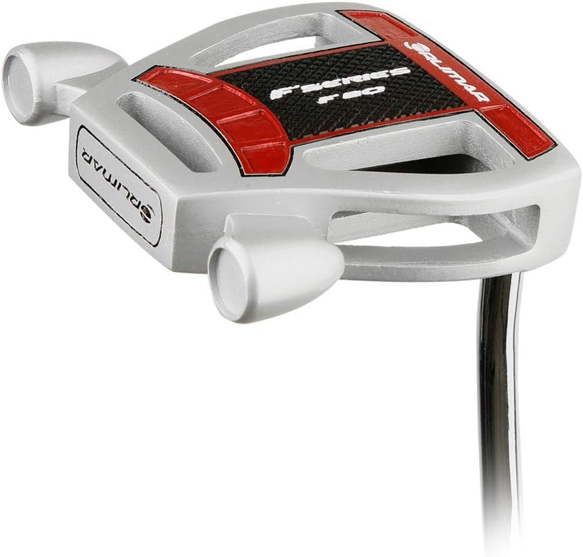 Orlimar Golf F80 Mallet Putter, Men'S Right Handed Silver/Black with Oversize Putter Grip
