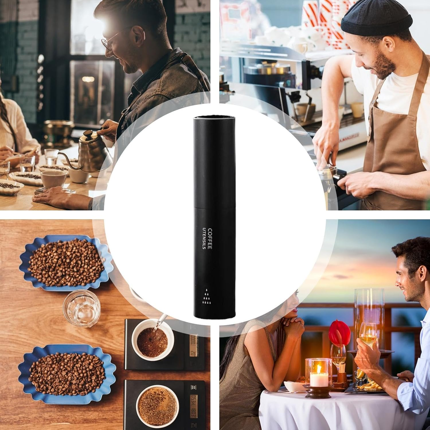 Coffee Bean Spritzer - 10Ml Anti-Static Glass Coated Coffee Bean Spray Bottle | Water Atomizer with Spray Bottle | RDT Refillable Sprayer Bottle P image number 6