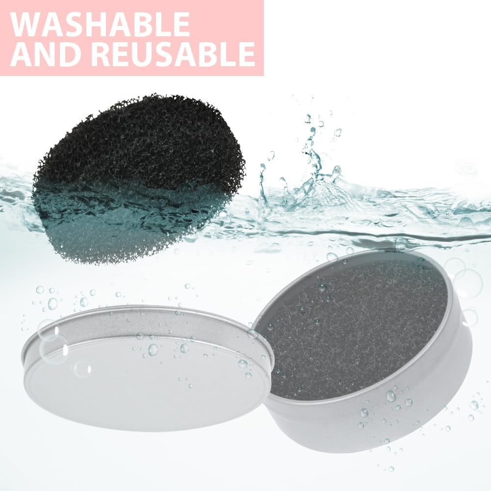 AOOWU Makeup Brush Clean Set, Brush Cleansing Balm with Deep Cleansing Pad, Solid Soap Cleanser, Easy to Clean Blenders Brushes Shampoo, Removes Shadow Color Cosmetic Colors for Daily Use Travel Set - 1Pcs image number 4