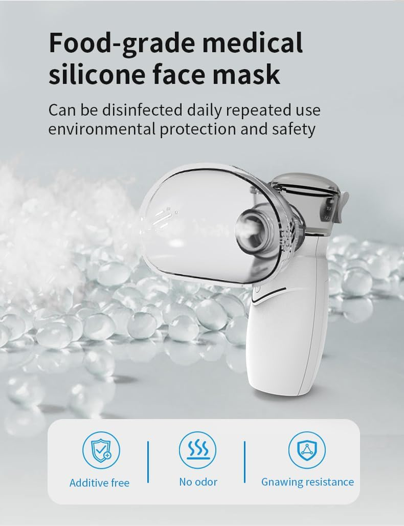 Ofrdncy Portable Mini Vaporizers,Handheld Steam Compressor Machine Humidifier Mist Inhaler for Adults & Kids (5Ss) image number 5